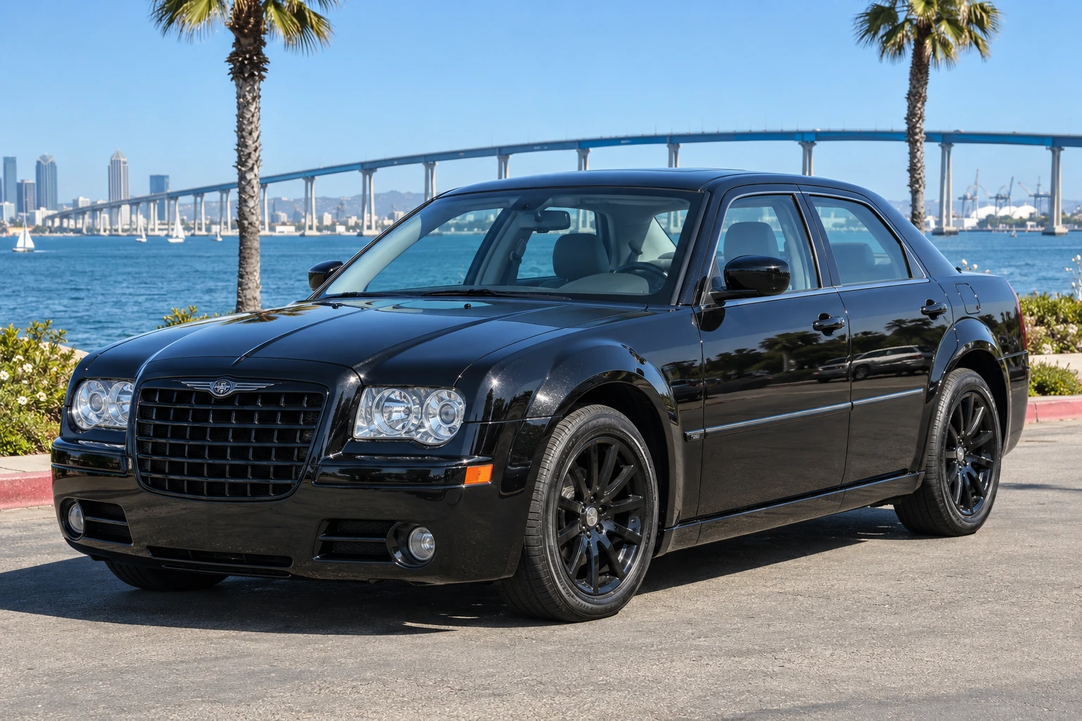 2005-2010 Chrysler 300 window tint simulator