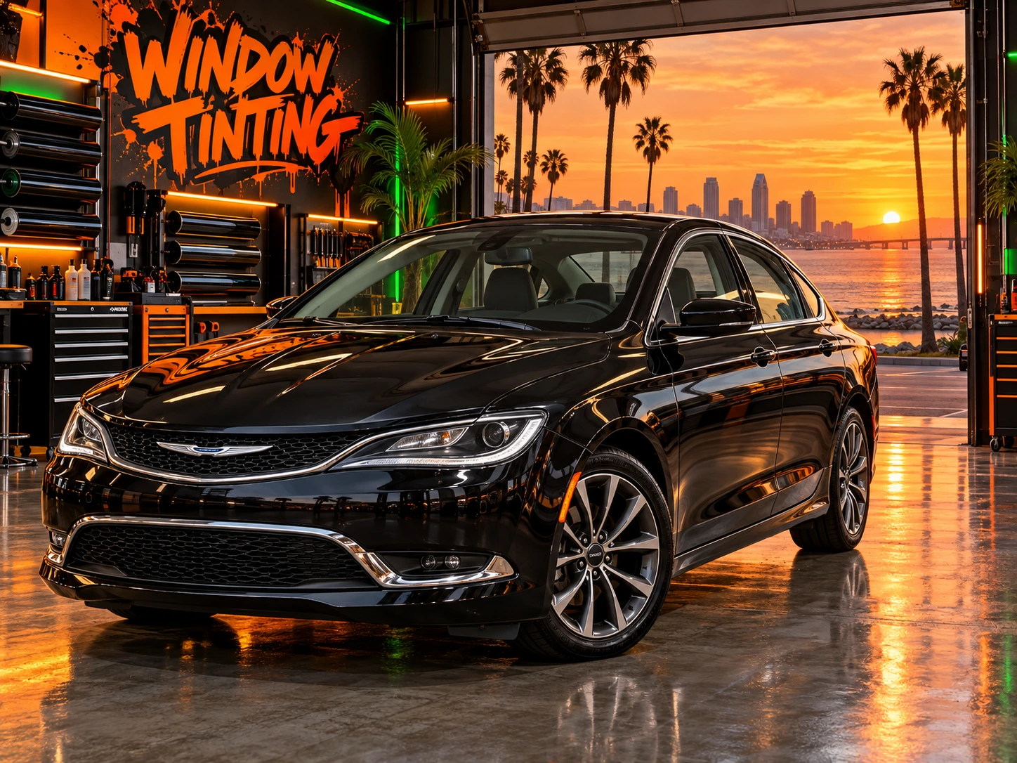 Chrysler 200 window tint simulator