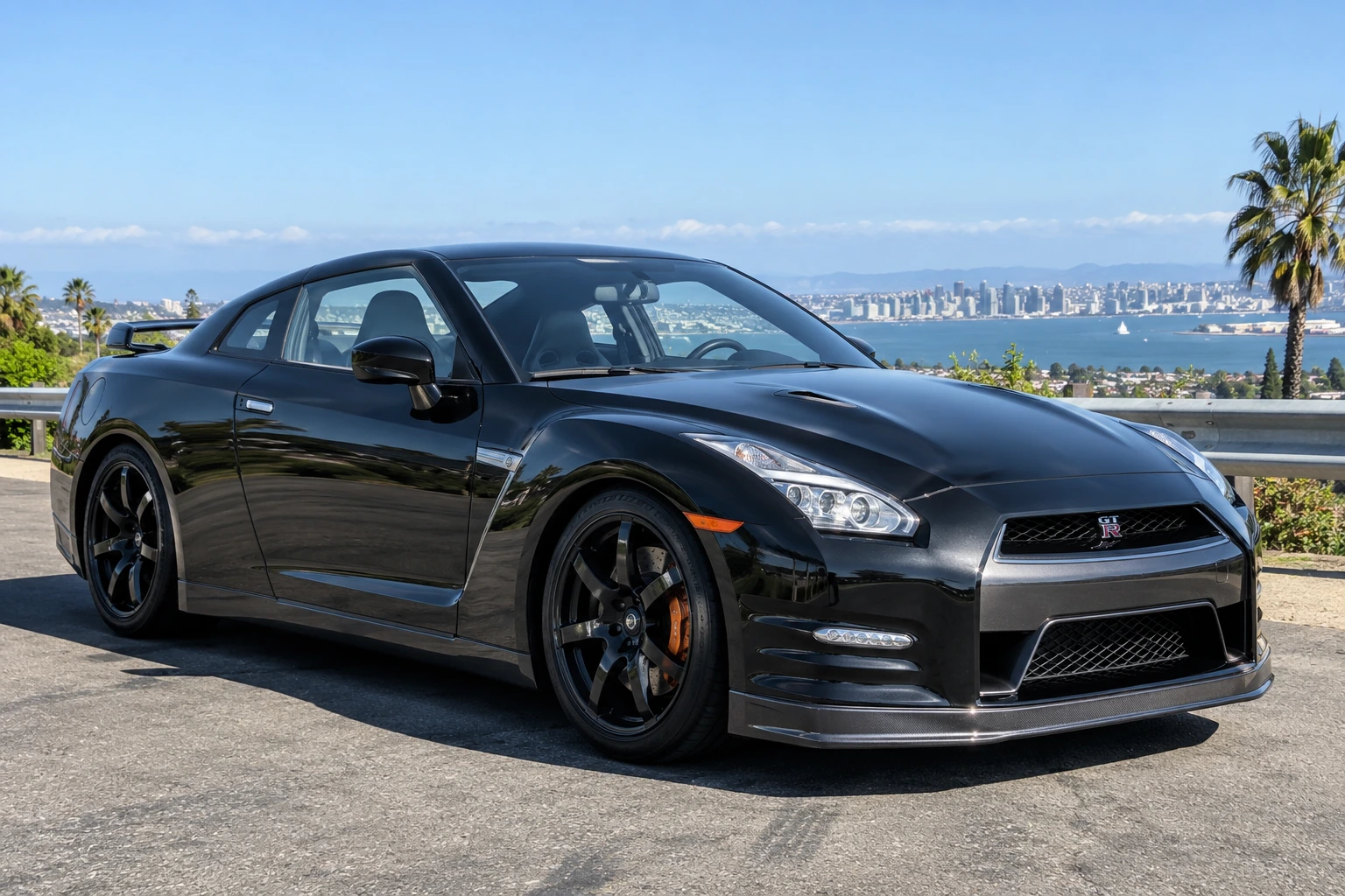 Nissan GTR window tint simulator