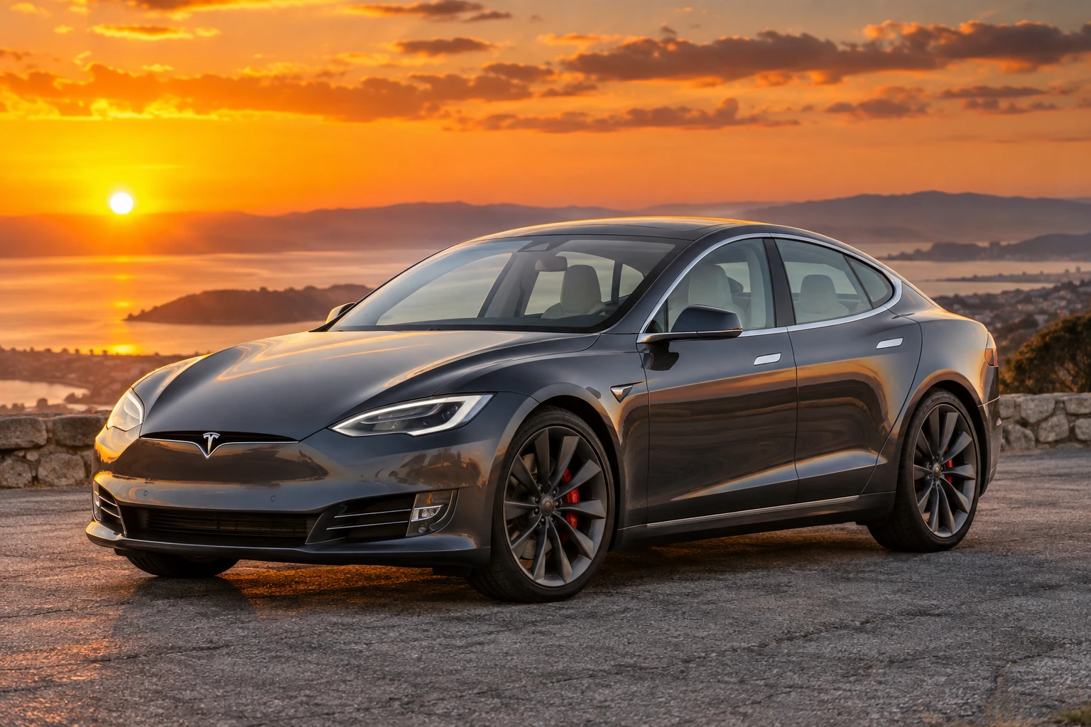 Tesla Model S window tint simulator